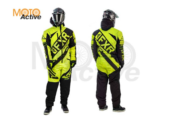 Комбинезон для снегохода FXR CX #4 gray-yellow (текстиль)